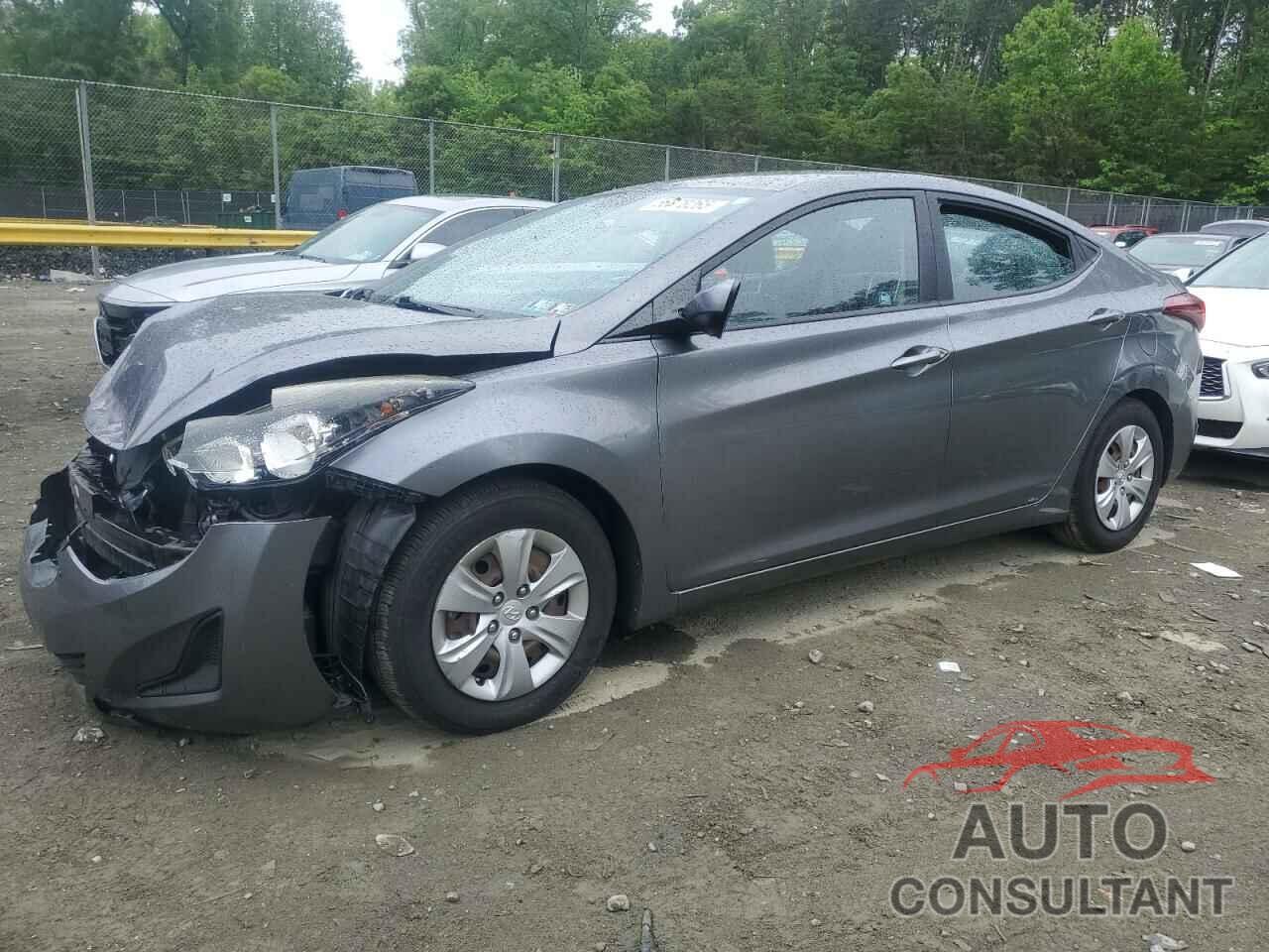 HYUNDAI ELANTRA 2016 - KMHDH4AE1GU645900