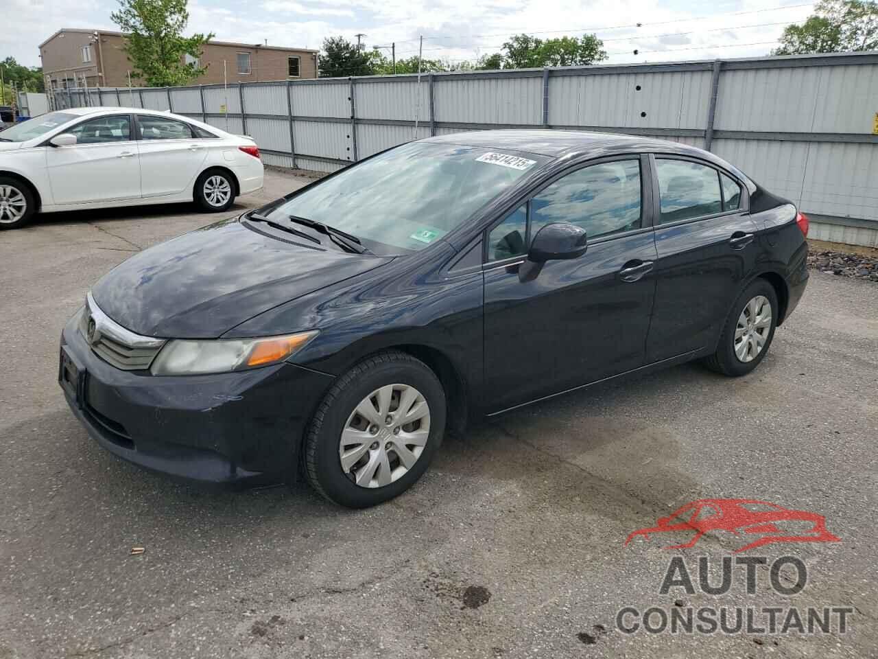 HONDA CIVIC 2012 - 19XFB2F56CE315027