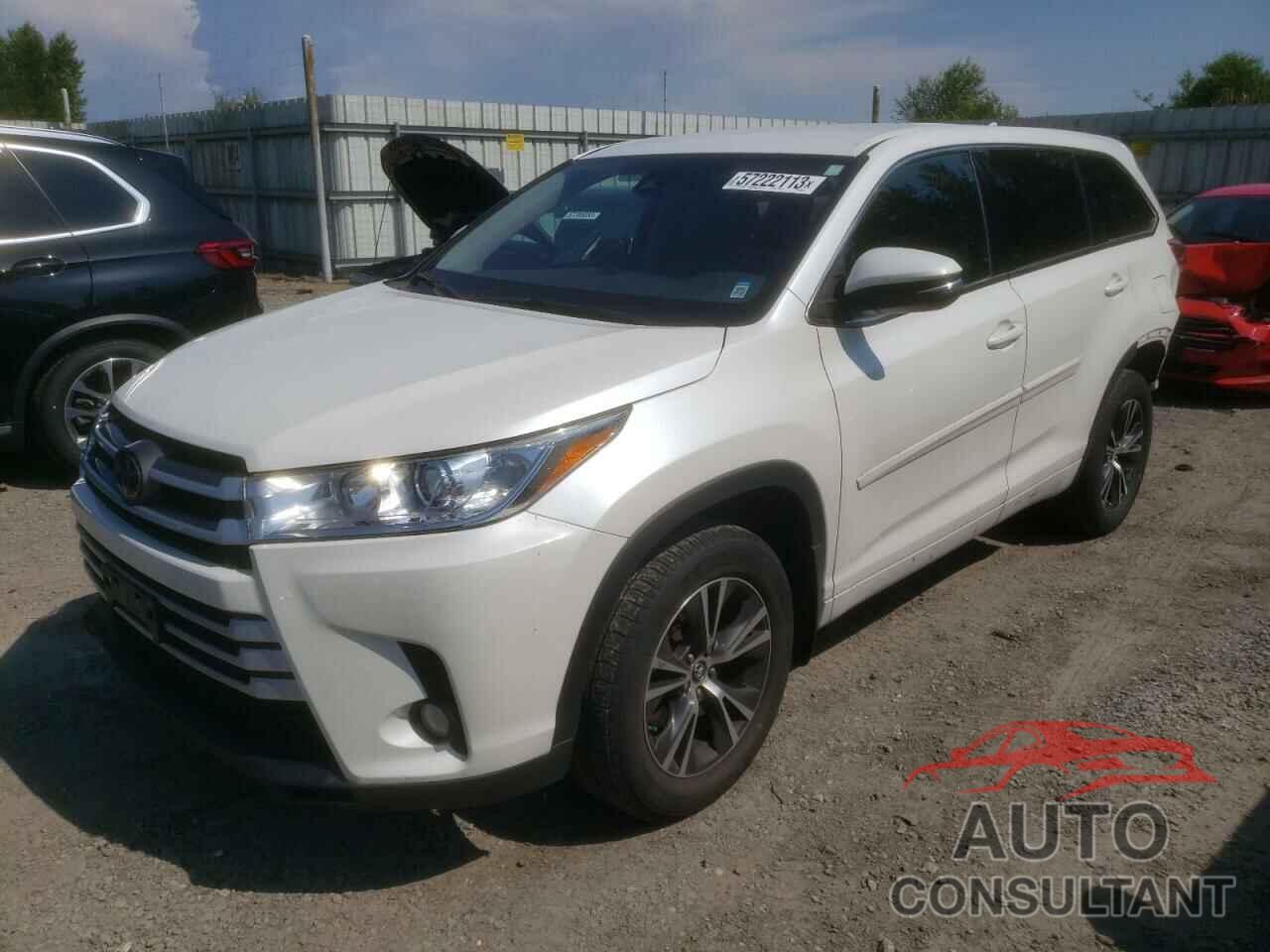 TOYOTA HIGHLANDER 2018 - 5TDBZRFH5JS860040