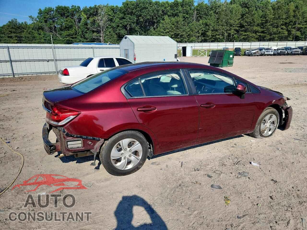 HONDA CIVIC 2013 - 2HGFB2F54DH573702