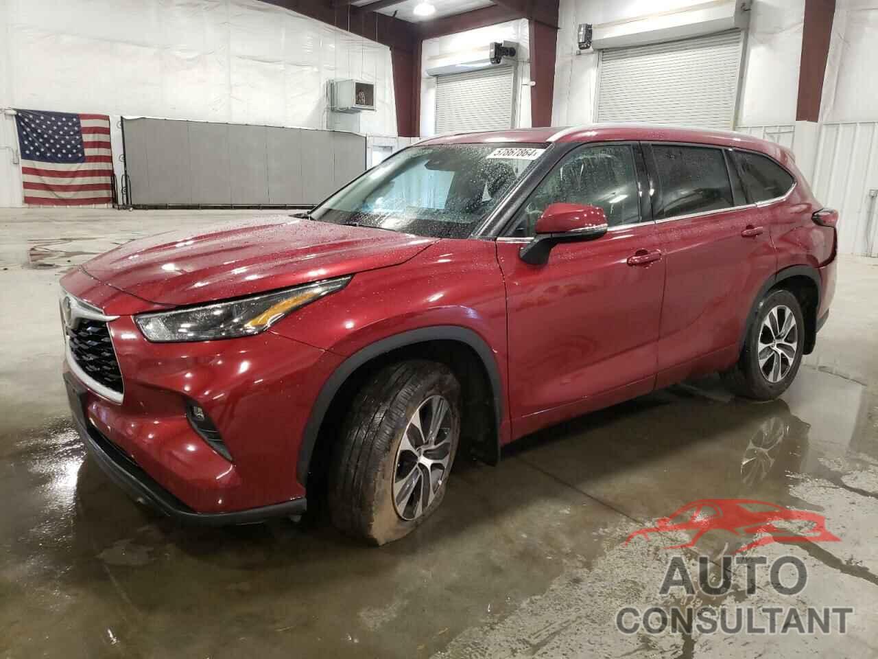 TOYOTA HIGHLANDER 2022 - 5TDGZRBH6NS581925