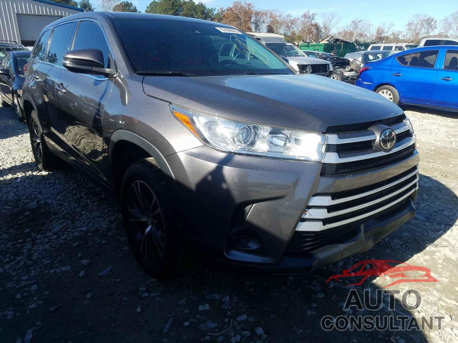 TOYOTA HIGHLANDER 2019 - 5TDZARFH2KS044202