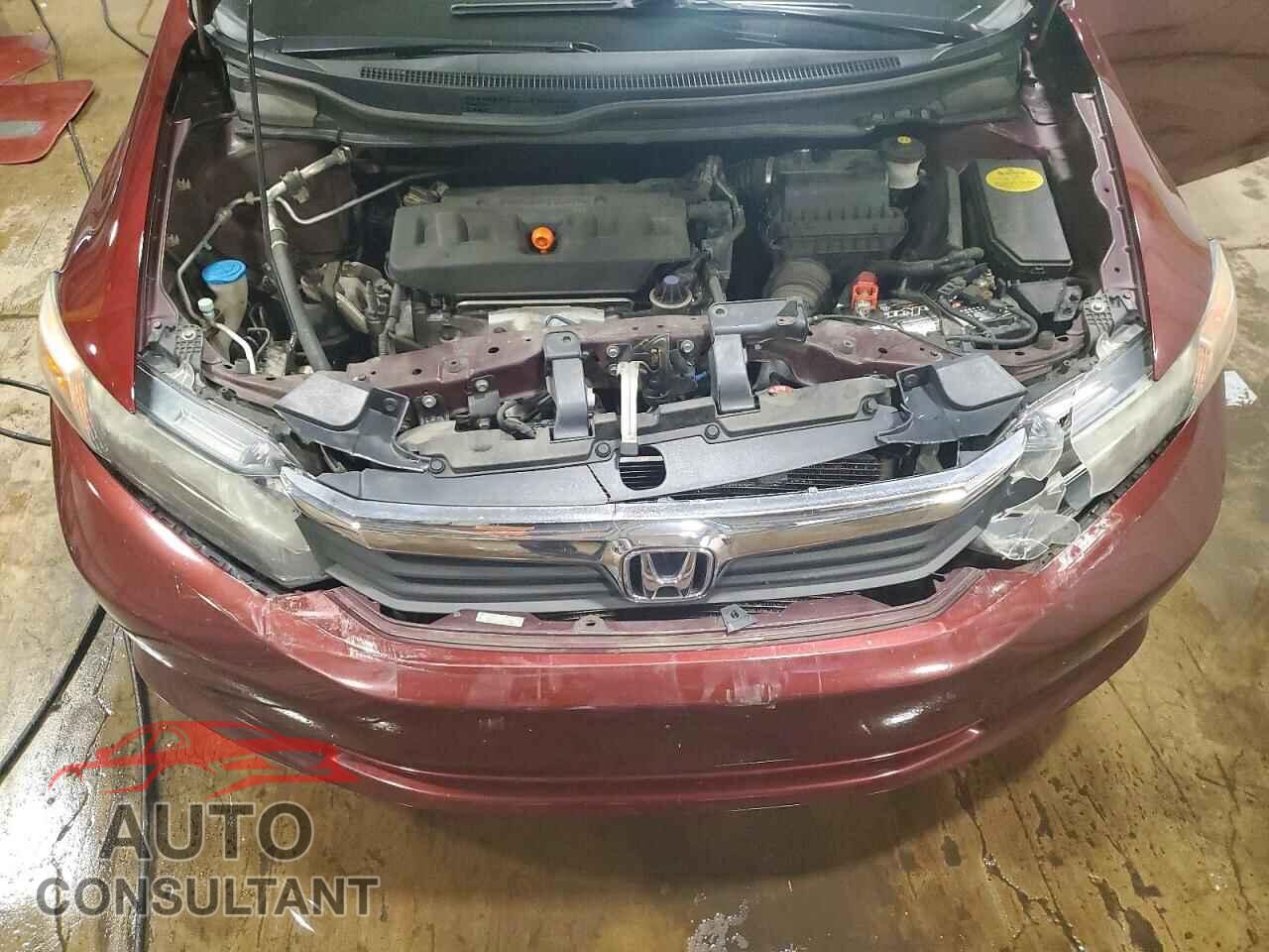 HONDA CIVIC 2012 - 2HGFB2F59CH533548
