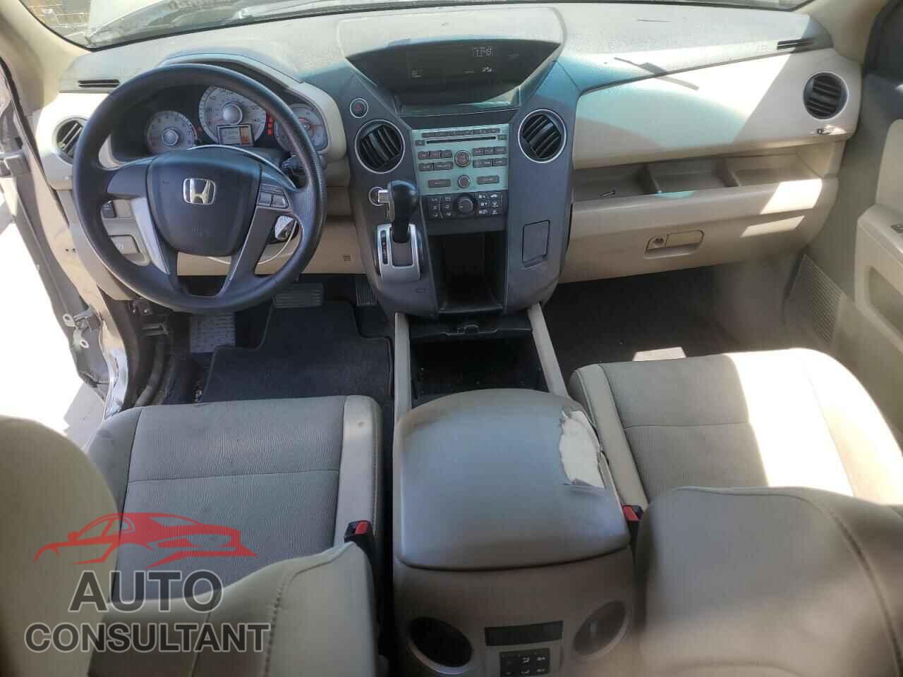 HONDA PILOT 2010 - 5FNYF4H2XAB014666