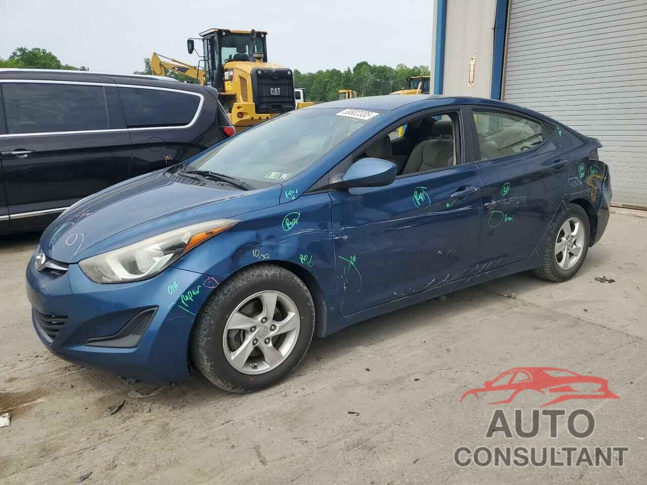 HYUNDAI ELANTRA 2014 - KMHDH4AEXEU164573