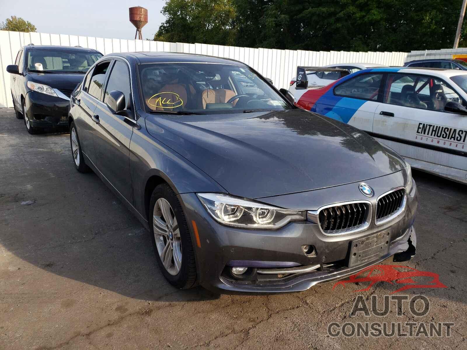 BMW 3 SERIES 2017 - WBA8D9G57HNU60443