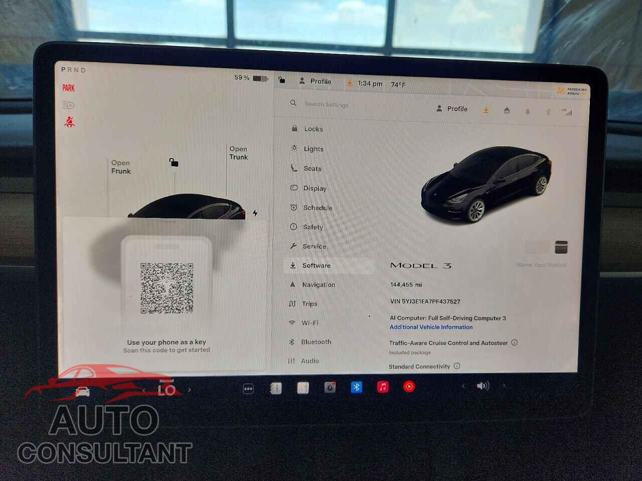 TESLA MODEL 3 2023 - 5YJ3E1EA7PF437527