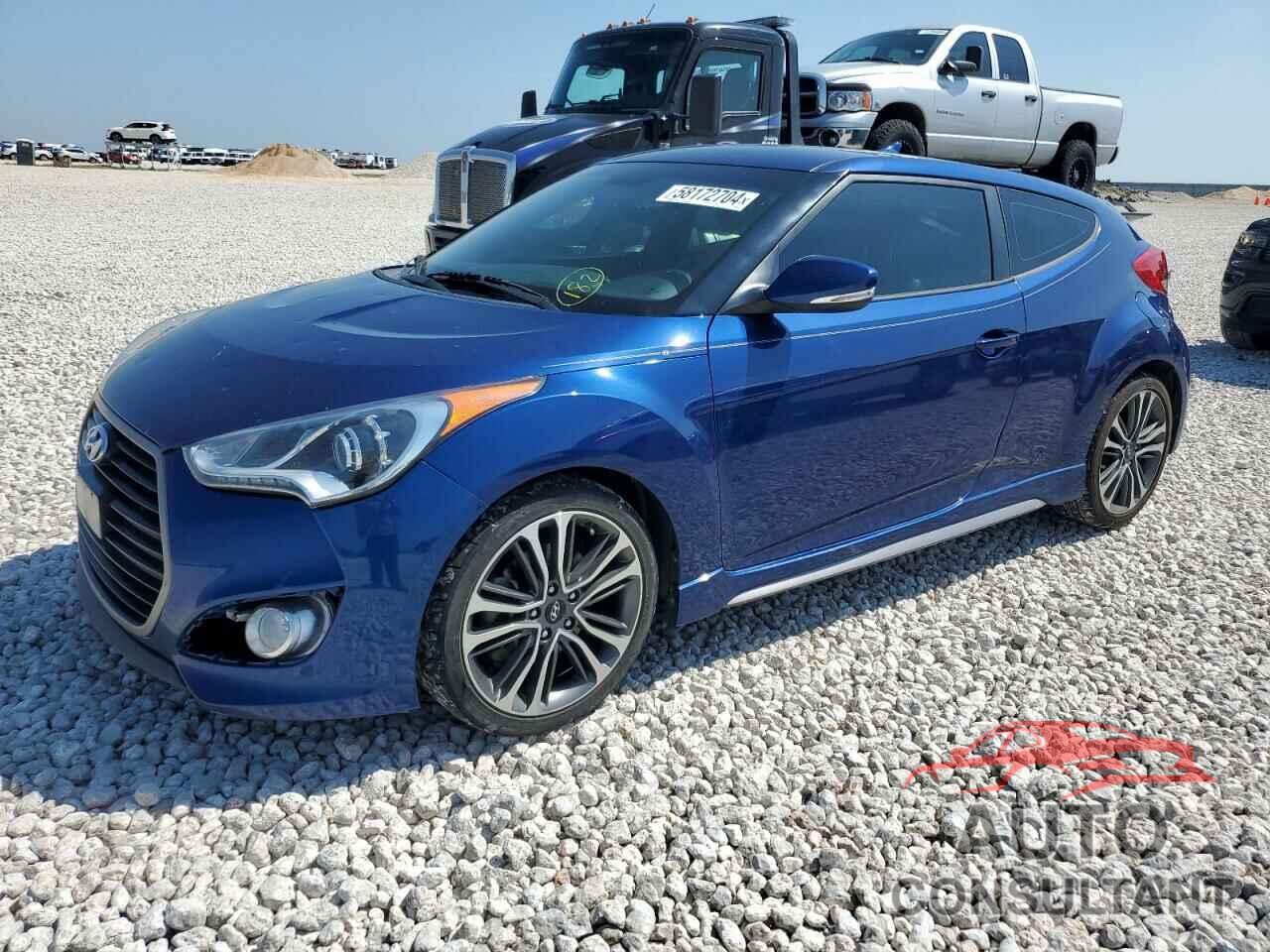 HYUNDAI VELOSTER 2016 - KMHTC6AE3GU256858