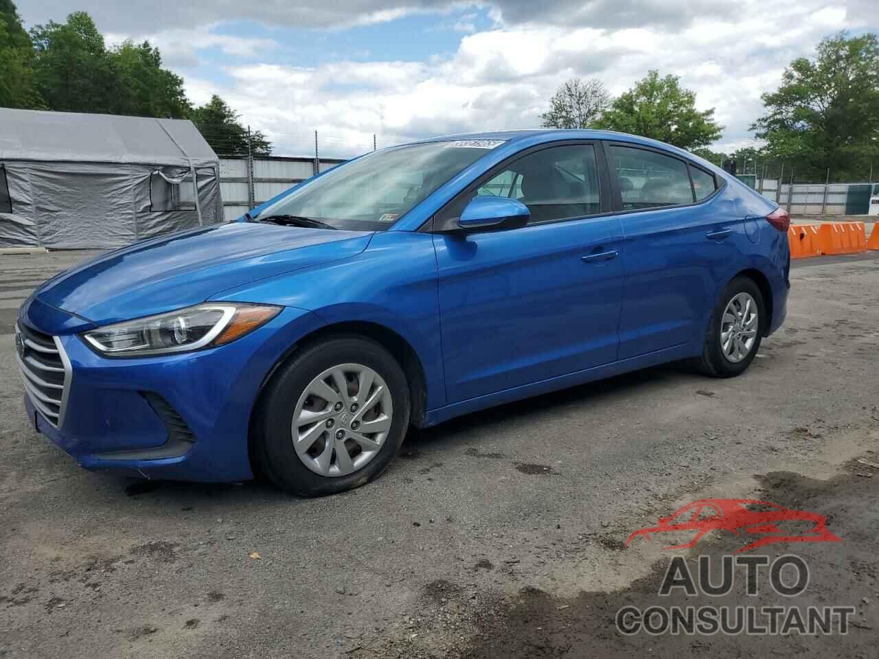 HYUNDAI ELANTRA 2017 - KMHD74LF2HU394489
