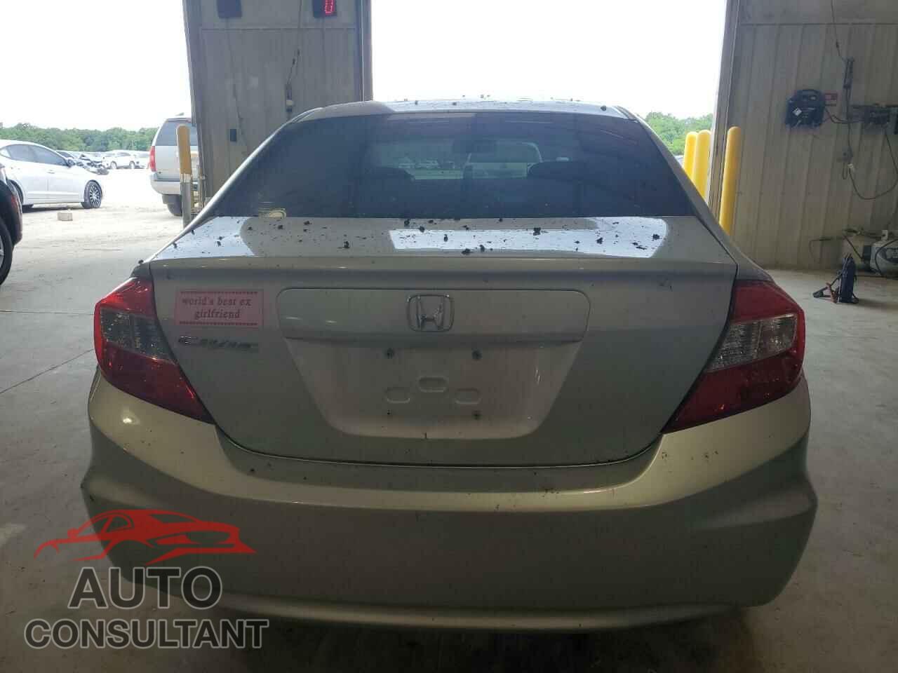HONDA CIVIC 2012 - 19XFB2F52CE098723