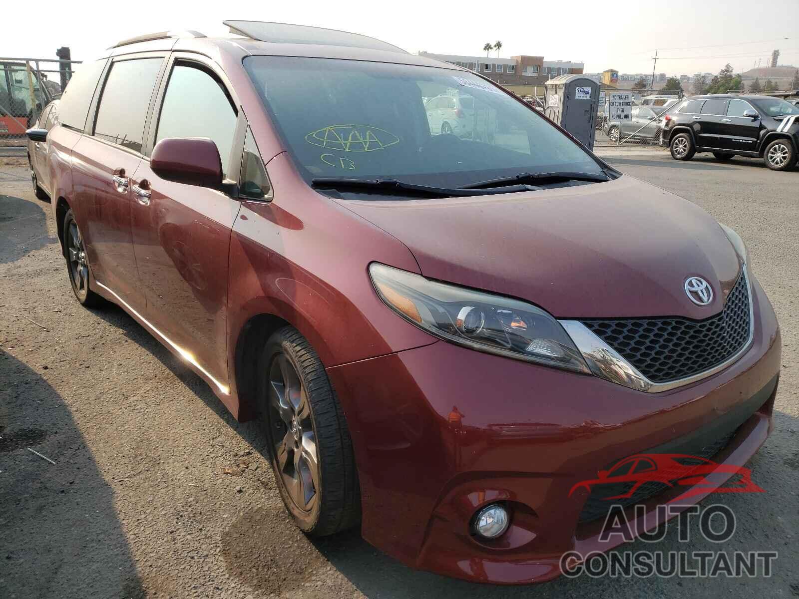 TOYOTA SIENNA 2016 - 5TDXK3DC2GS710023