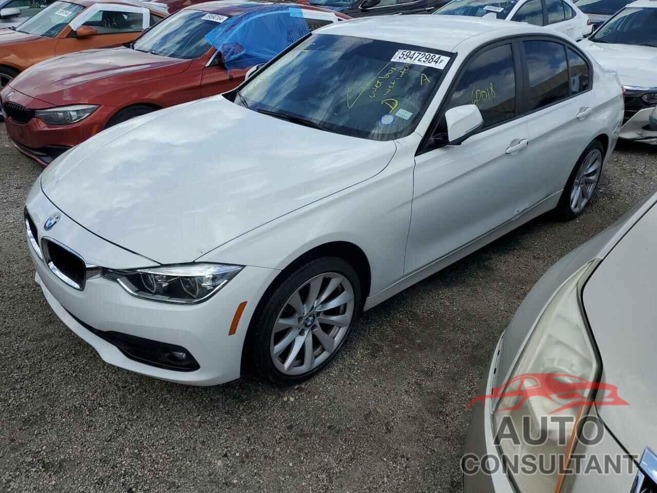 BMW 3 SERIES 2018 - WBA8A9C55JAD27727