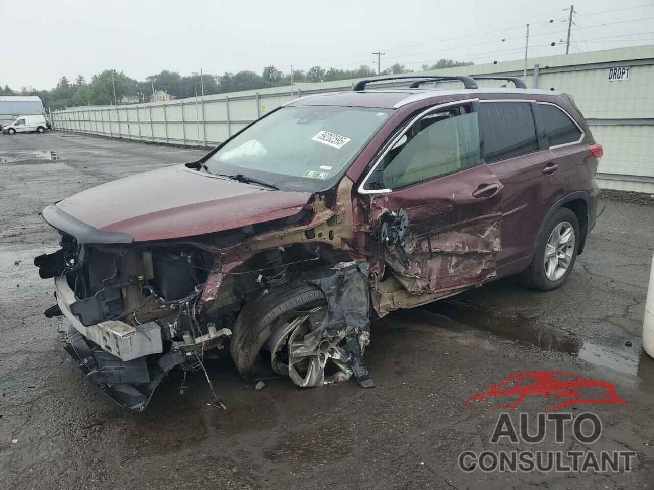 TOYOTA HIGHLANDER 2017 - 5TDDZRFHXHS466259