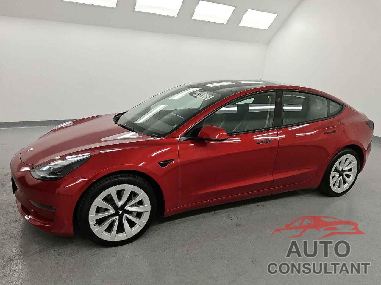 TESLA MODEL 3 2022 - 5YJ3E1EBXNF291047