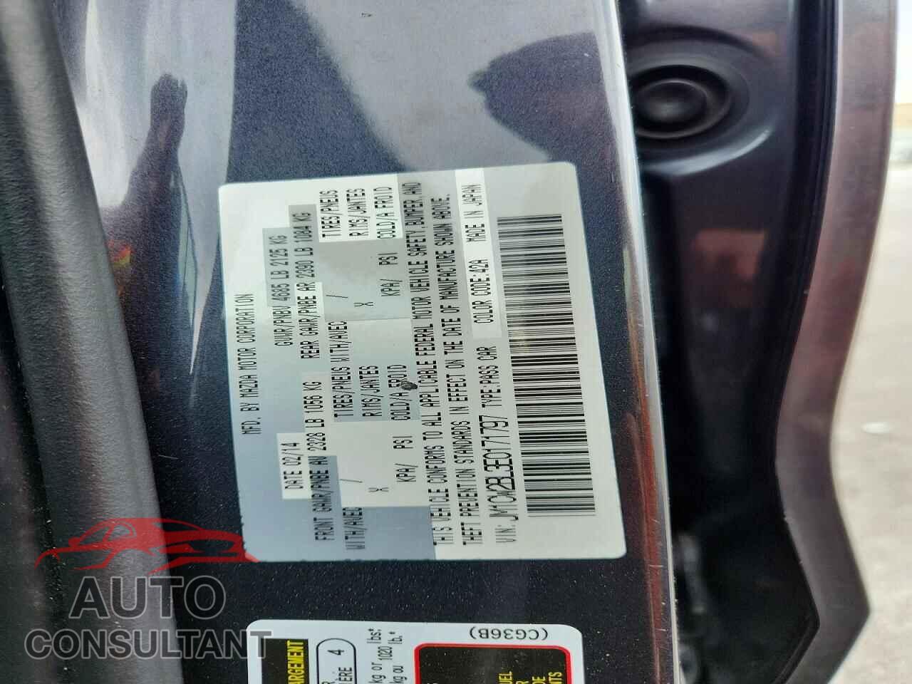 MAZDA 5 2014 - JM1CW2BL3E0171797