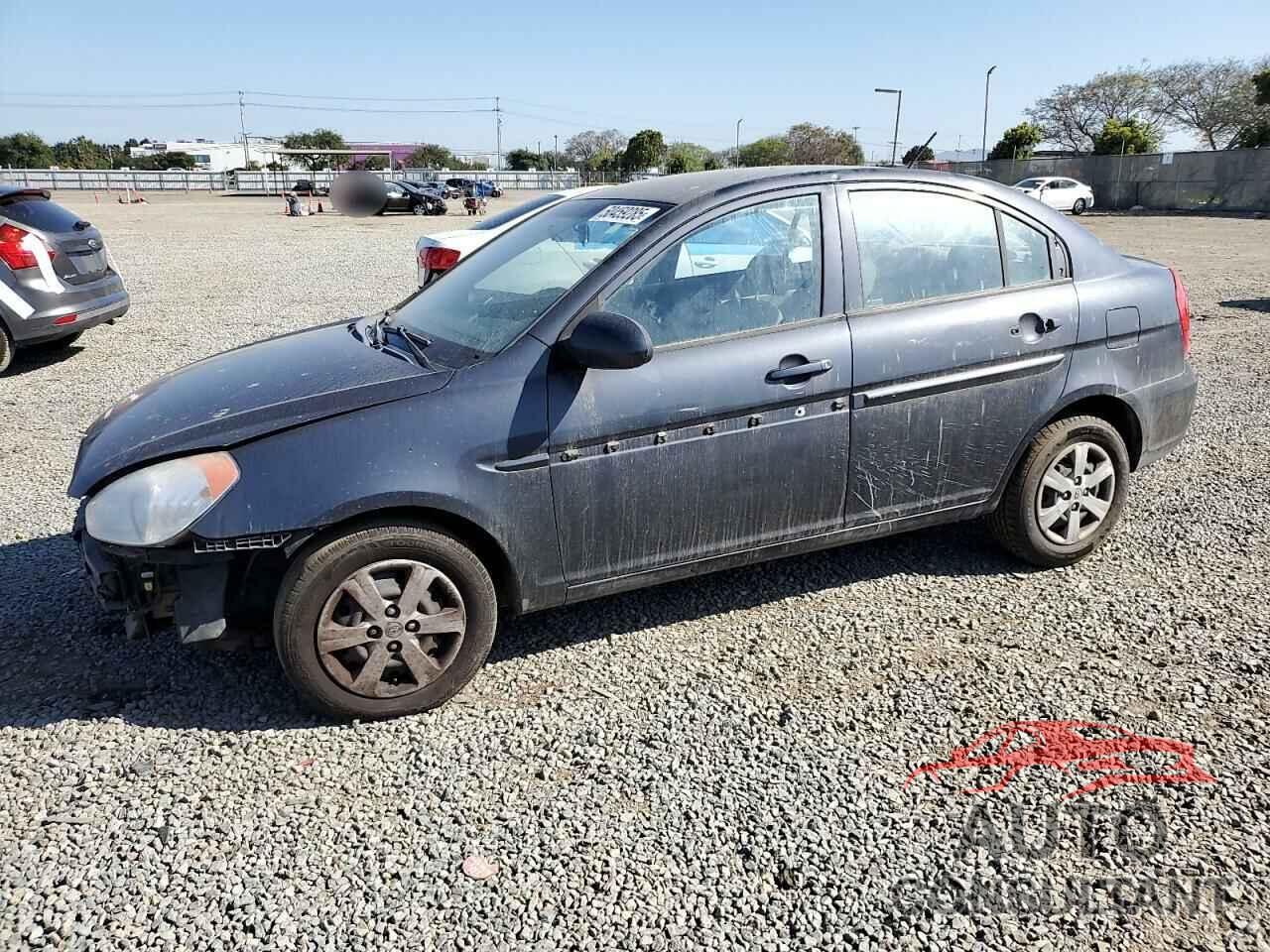 HYUNDAI ACCENT 2009 - KMHCN46CX9U328566