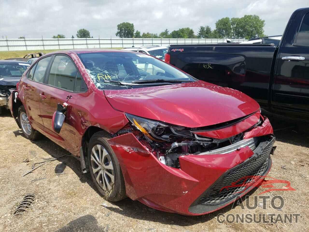 TOYOTA COROLLA 2022 - JTDEAMDE4NJ057674