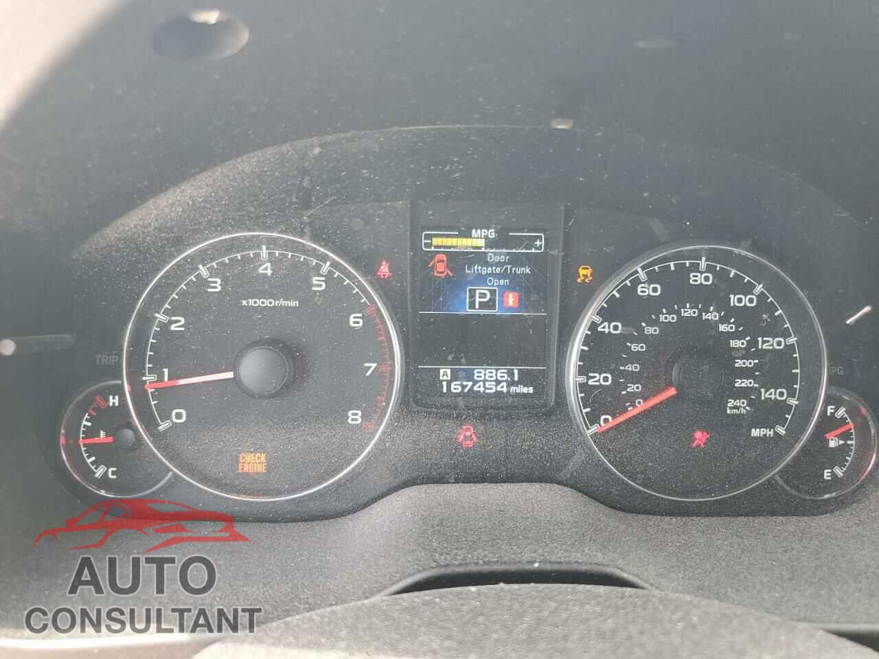 SUBARU OUTBACK 2013 - 4S4BRBKC1D3291383