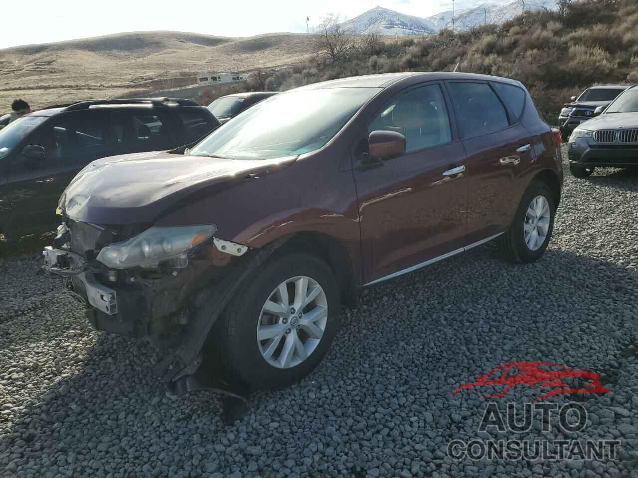 NISSAN MURANO 2012 - JN8AZ1MW4CW226207