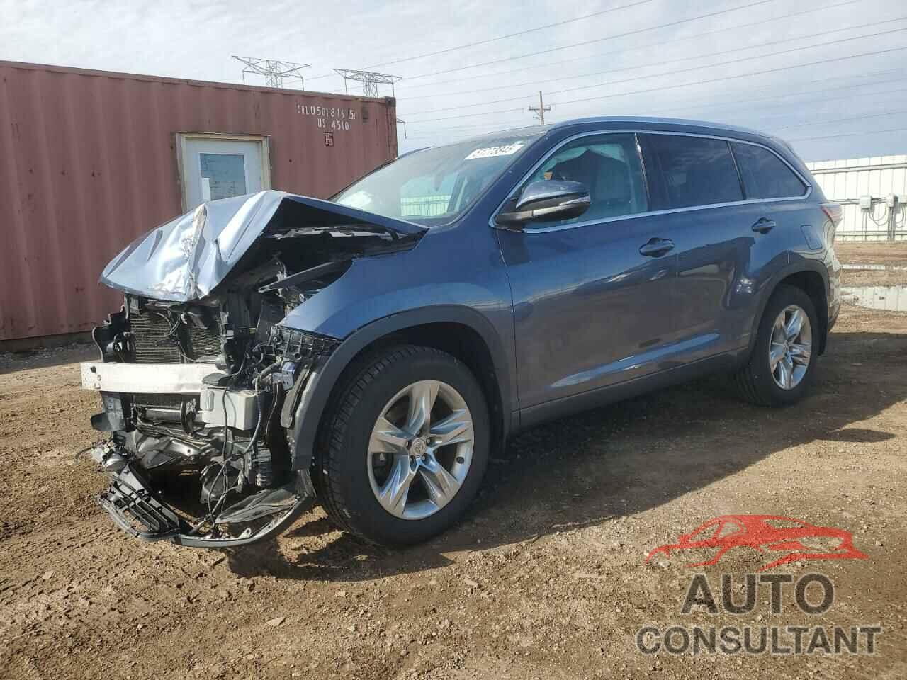 TOYOTA HIGHLANDER 2014 - 5TDDKRFH9ES011984