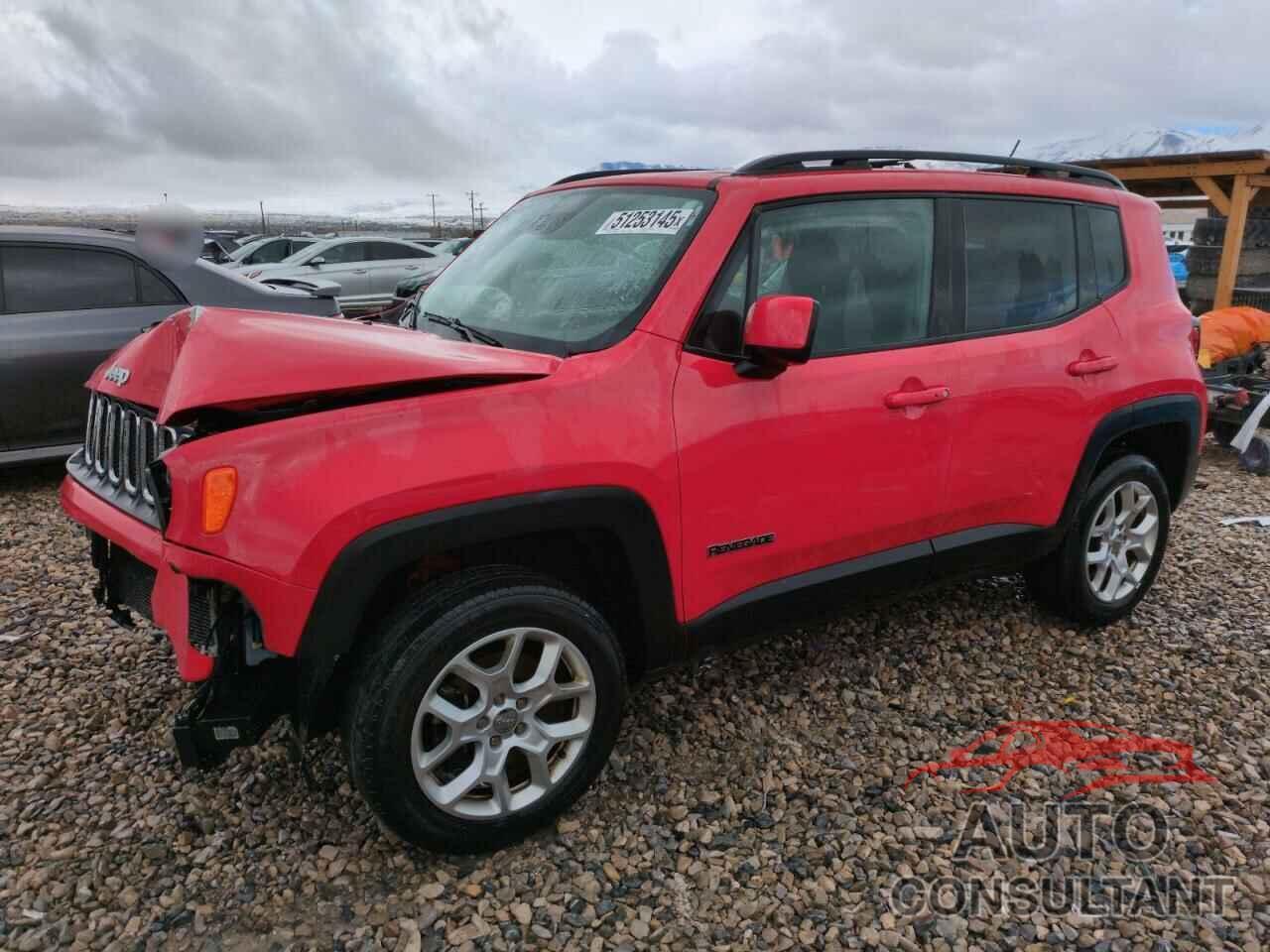 JEEP RENEGADE 2016 - ZACCJBBT2GPD29655