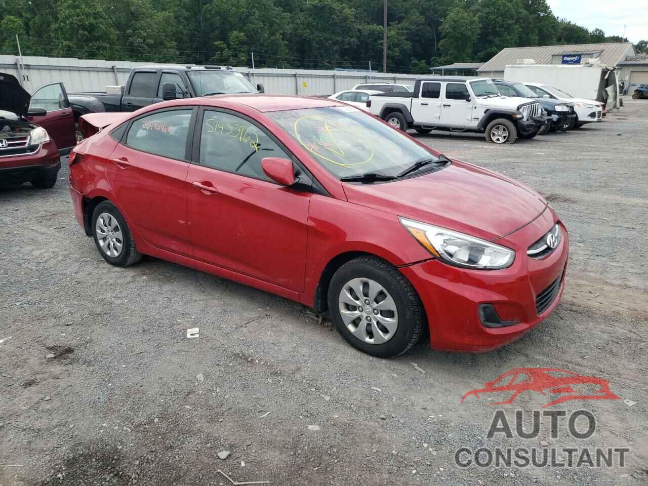 HYUNDAI ACCENT 2016 - KMHCT4AE5GU140033