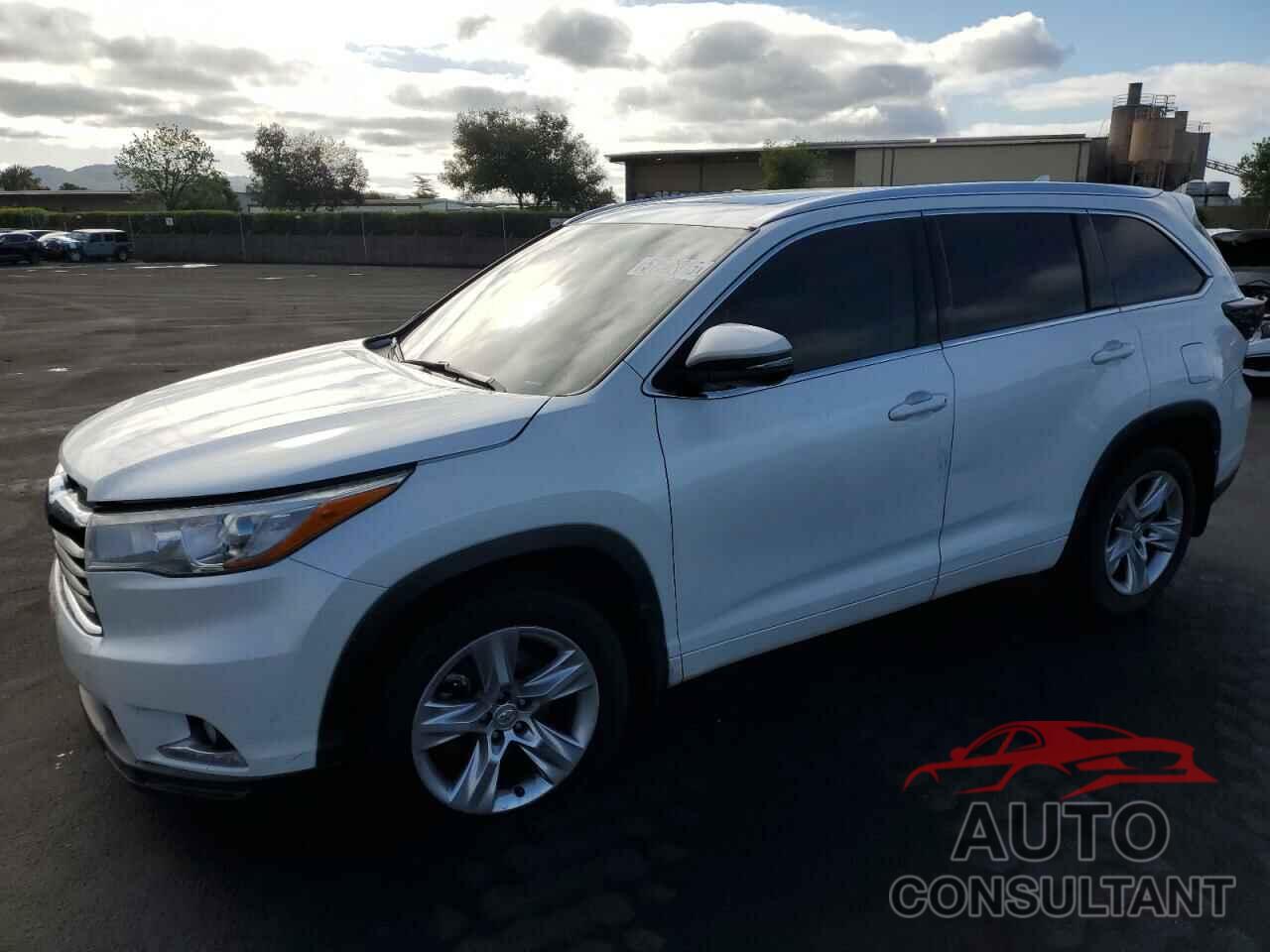 TOYOTA HIGHLANDER 2015 - 5TDDKRFH6FS162086