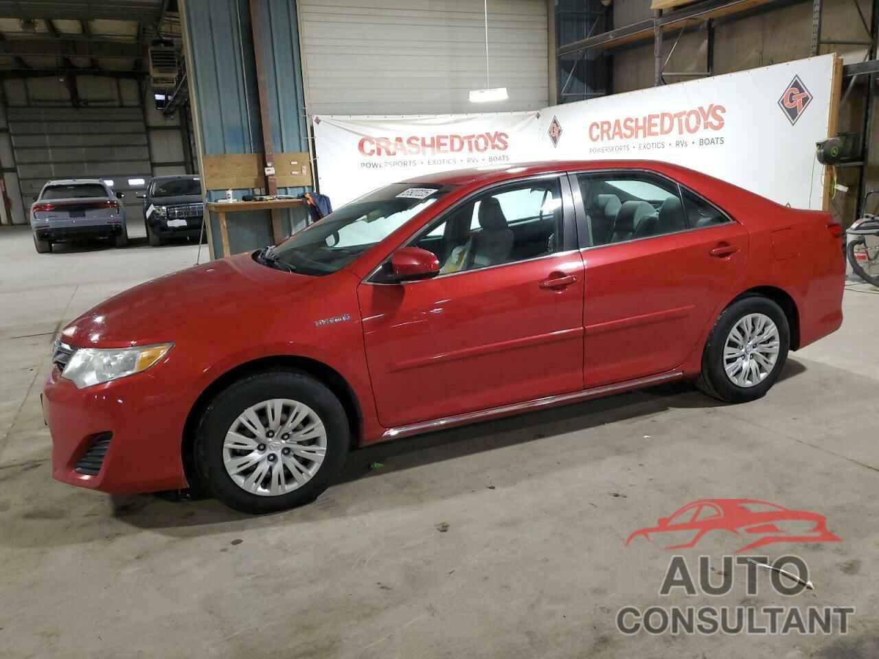 TOYOTA CAMRY 2012 - 4T1BD1FK4CU039713