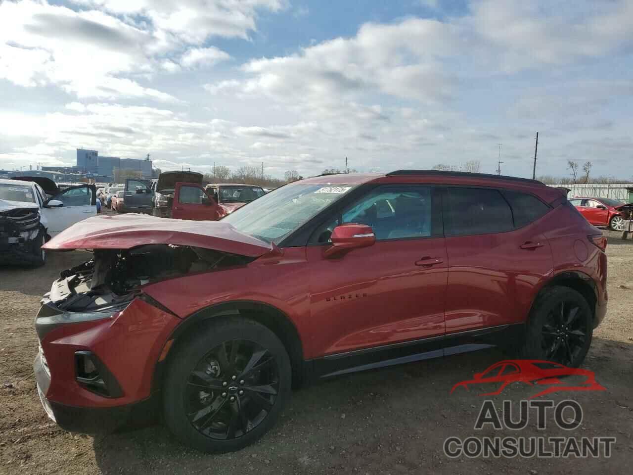 CHEVROLET BLAZER 2021 - 3GNKBKRS8MS554301