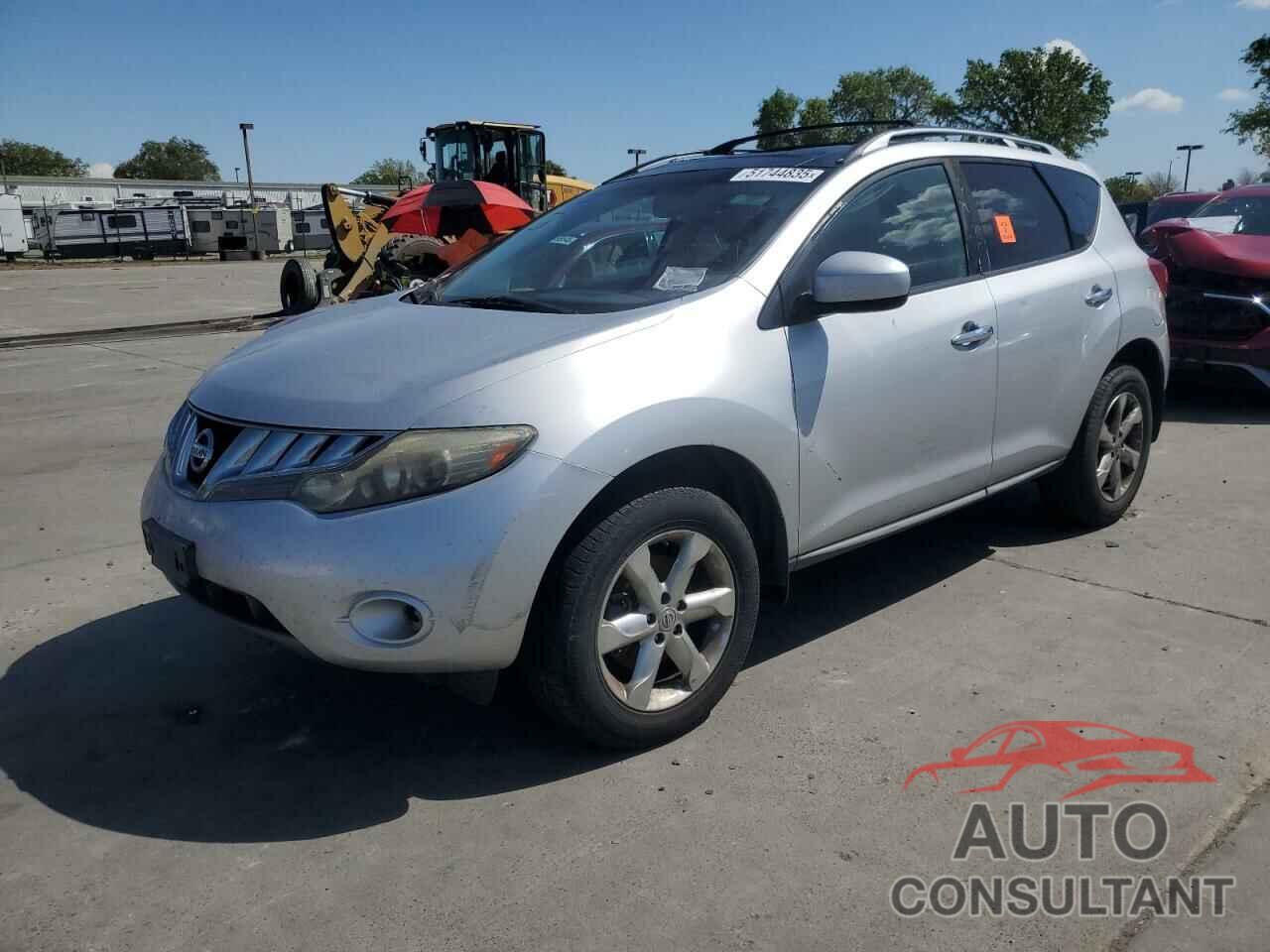 NISSAN MURANO 2009 - JN8AZ18U99W106856