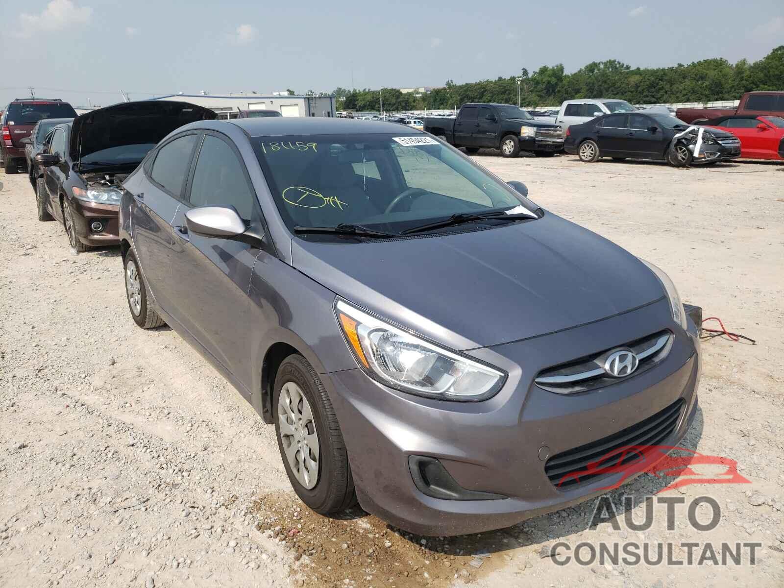 HYUNDAI ACCENT 2017 - KMHCT4AEXHU181159