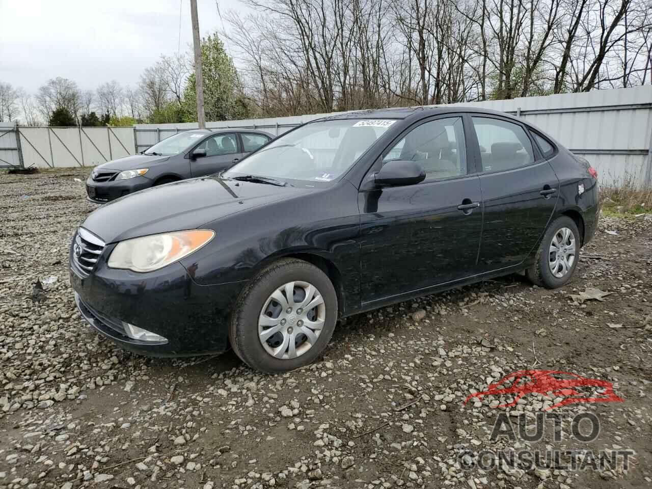 HYUNDAI ELANTRA 2010 - KMHDU4ADXAU980390
