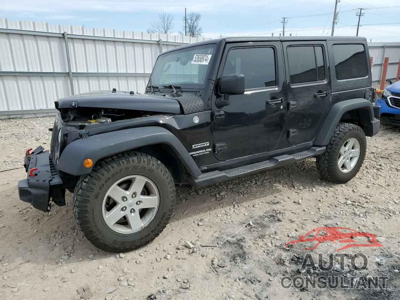 JEEP WRANGLER 2017 - 1C4BJWDG4HL606749