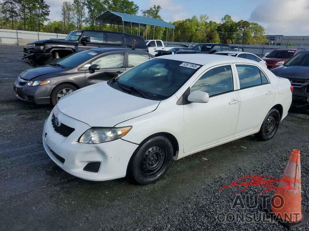 TOYOTA COROLLA 2009 - 2T1BU40E19C104628