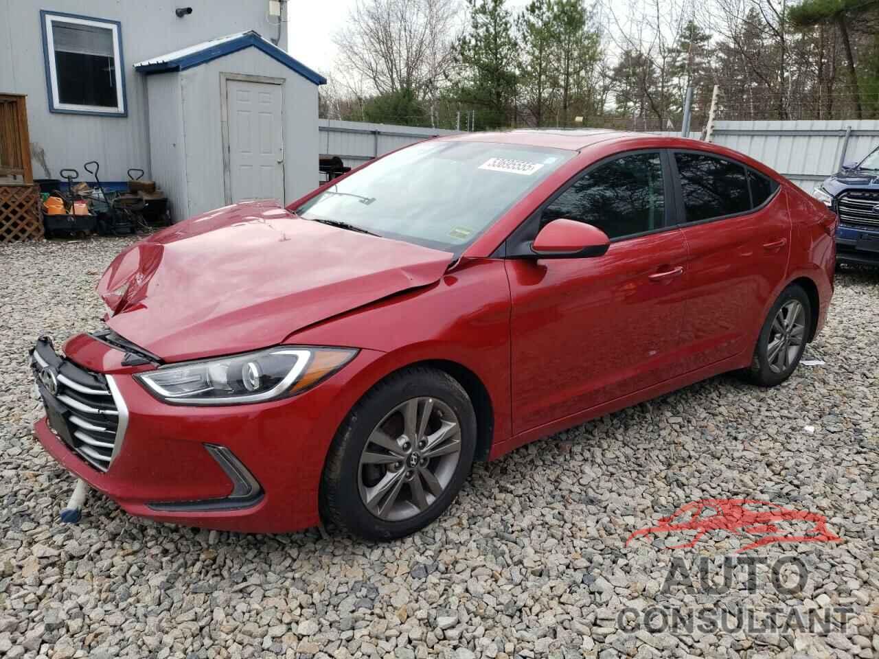 HYUNDAI ELANTRA 2017 - 5NPD84LF4HH131240