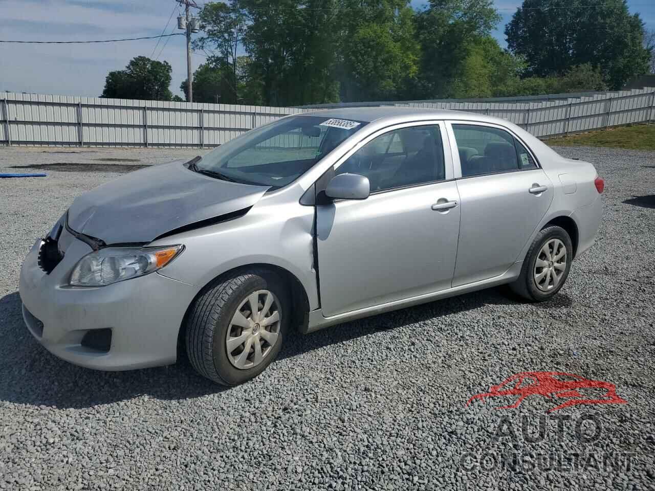 TOYOTA COROLLA 2009 - JTDBL40E199056086