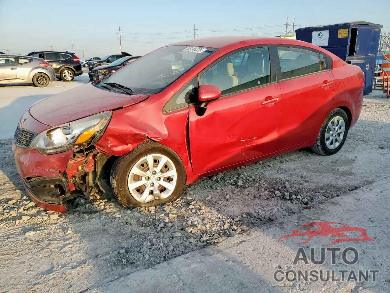 KIA RIO 2013 - KNADM4A37D6257484