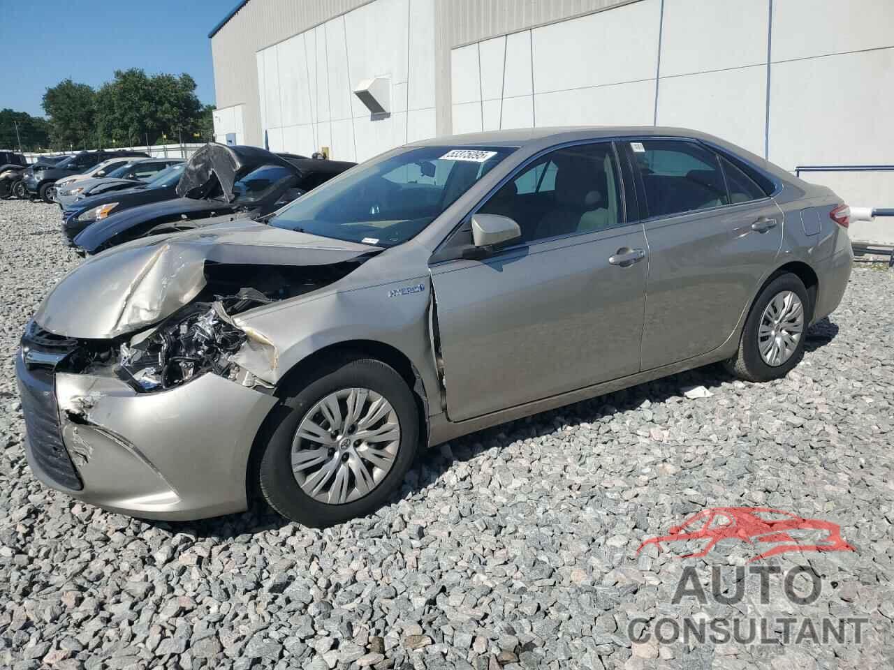 TOYOTA CAMRY 2017 - 4T1BD1FK1HU214314
