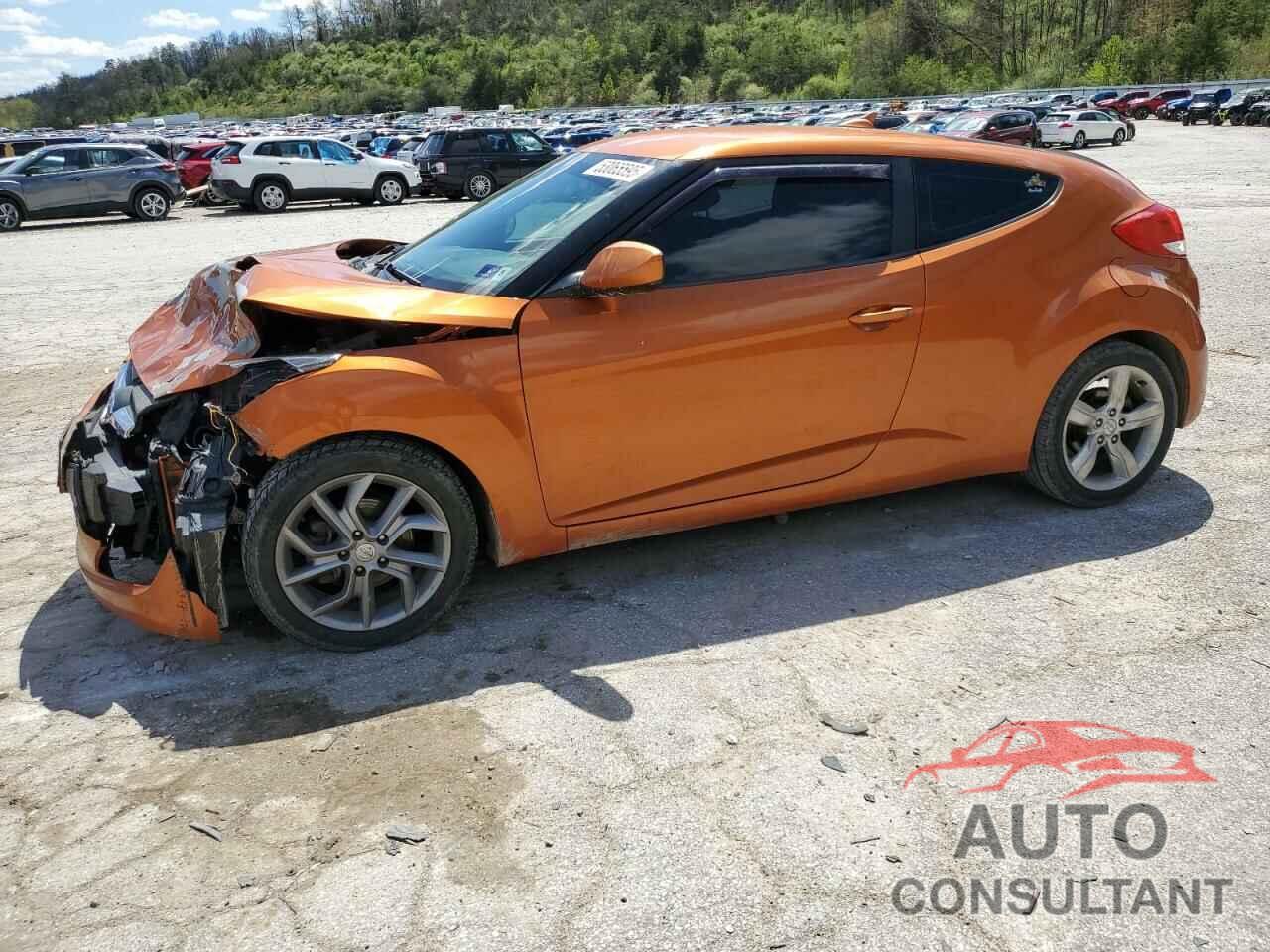HYUNDAI VELOSTER 2013 - KMHTC6AD4DU145464