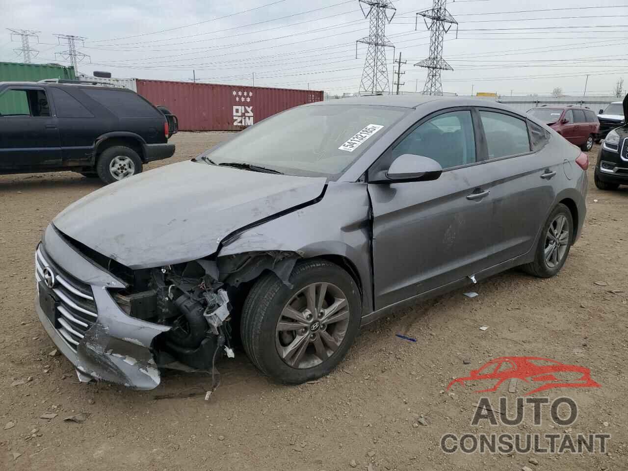 HYUNDAI ELANTRA 2018 - 5NPD84LF4JH303627