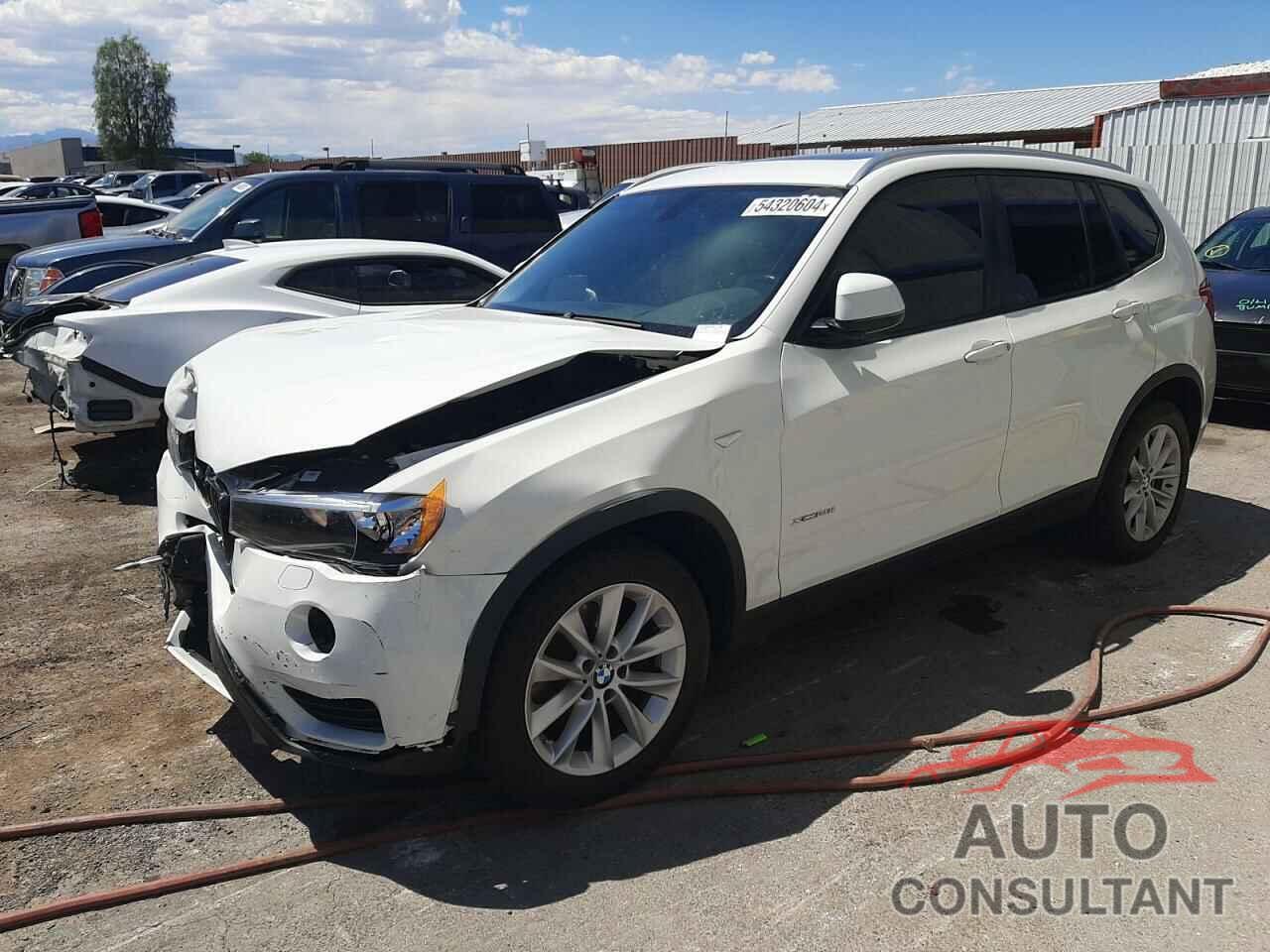 BMW X3 2016 - 5UXWX9C59G0D69128