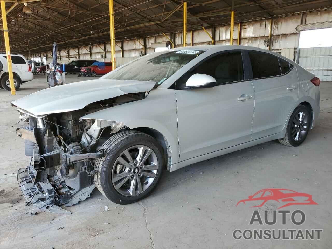 HYUNDAI ELANTRA 2018 - KMHD84LF9JU542897
