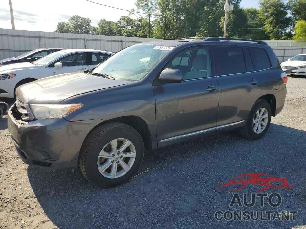 TOYOTA HIGHLANDER 2012 - 5TDZA3EH1CS023972