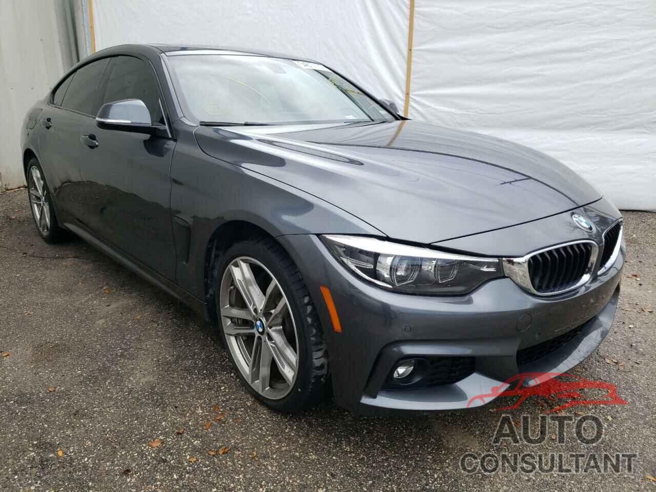 BMW 4 SERIES 2019 - WBA4J1C51KBM17479