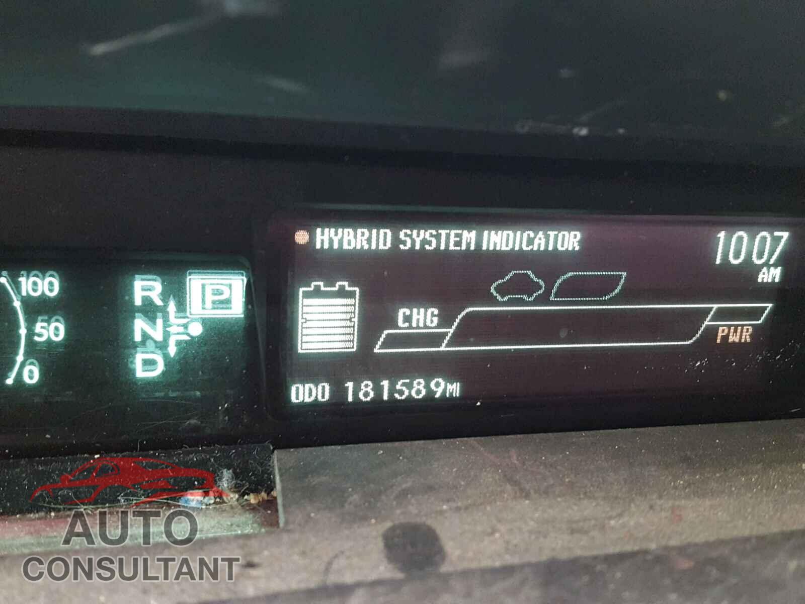 TOYOTA PRIUS 2013 - JTDKN3DUXD5638337