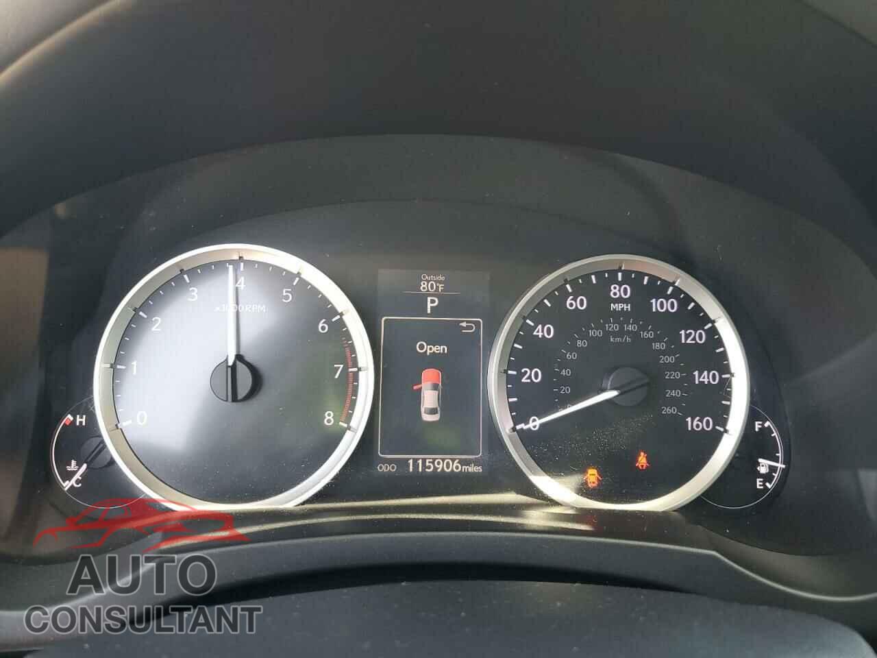 LEXUS IS 2015 - JTHBF1D24F5043663