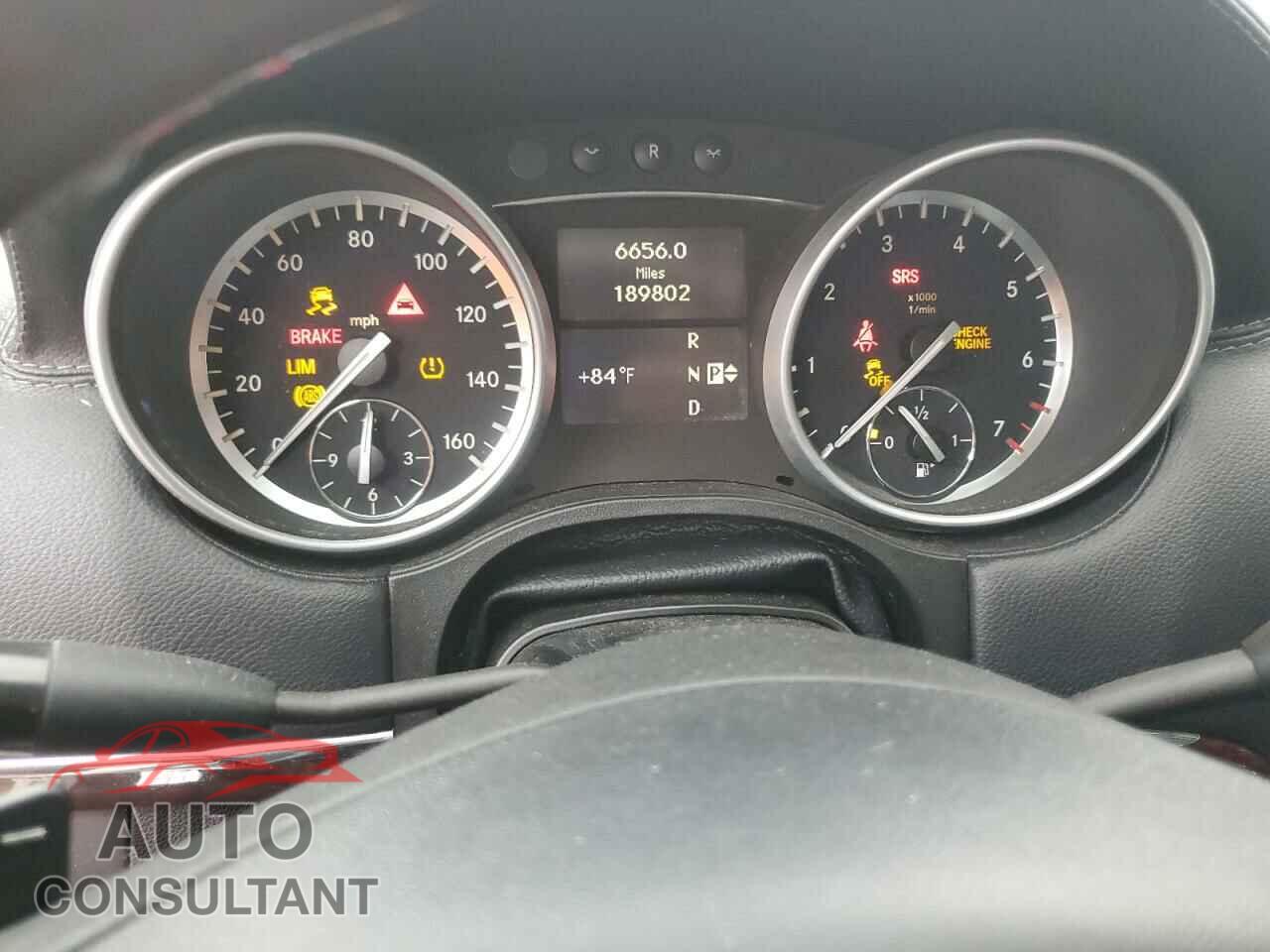 MERCEDES-BENZ GL-CLASS 2012 - 4JGBF8GE3CA773627