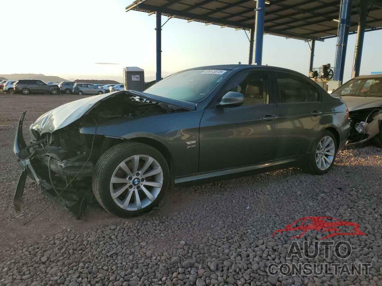 BMW 3 SERIES 2011 - WBAPK7C55BA974172