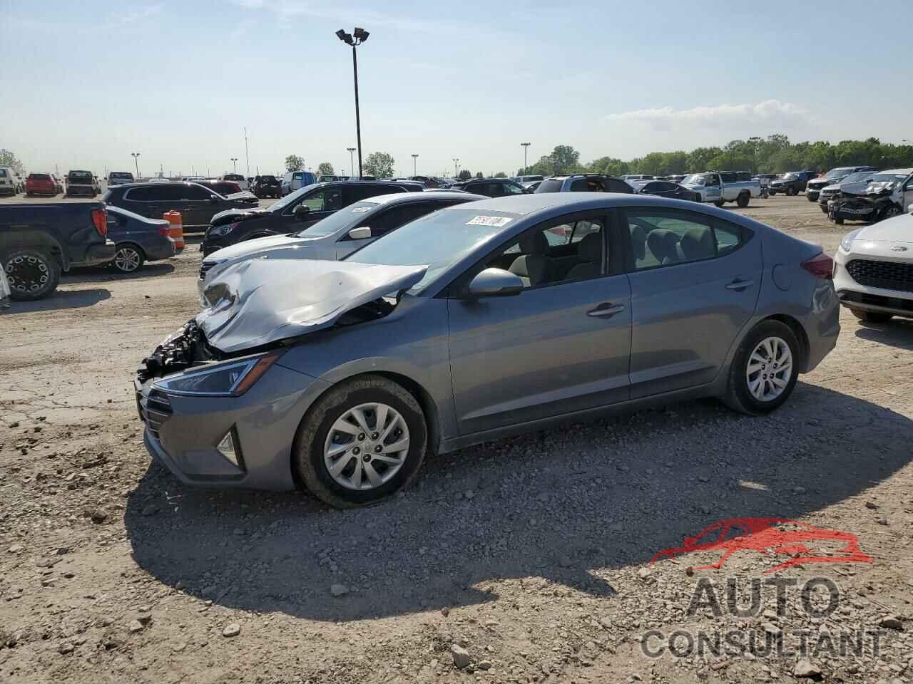 HYUNDAI ELANTRA 2019 - KMHD74LF4KU830671