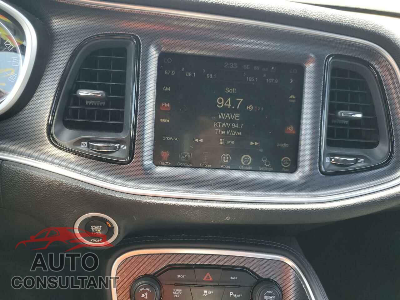 DODGE CHALLENGER 2016 - 2C3CDZAG7GH289745